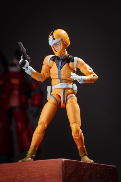 G.M.G系列收藏 07 机动战士高达 地球联邦军 凯·西汀 普通军服