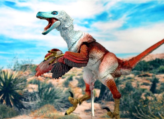 奥氏伶盗龙 ‘阿尔法’- 1/6可动玩偶