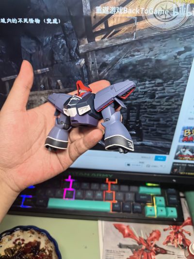 HGUC 1/144 机动战士高达ZZ 	AMX-009 德莱森 Unicorn Ver.