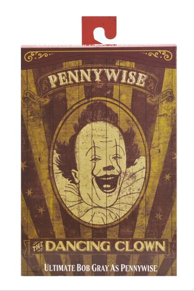 小丑回魂:欢迎来到德里镇-终极版 鲍勃·格雷饰演小丑潘尼怀斯7英寸可动人偶