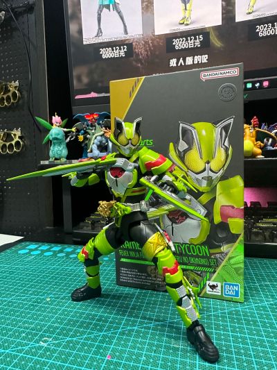 S.H.Figuarts  假面骑士太狸 火旺忍者形态与凯凯拉（青蛙摆件形态）