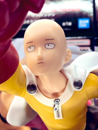 透视手办  一拳超人 琦玉