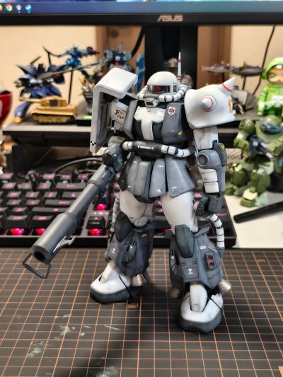 MG 	Mobile Suit Variations MS-06R-1A 高机动型扎古II 改良型 Eric Mansfield Custom 