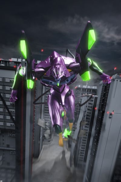 传奇版 新世纪福音战士 TV版初号机