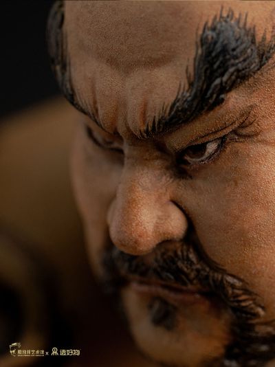 戴敦邦雕塑-鲁智深