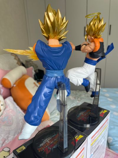 龙珠Z 爆裂激战 10周年珍藏人偶-超级悟吉塔-