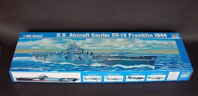 05604 美国 CV-13 富兰克林号 航空母舰 1944年