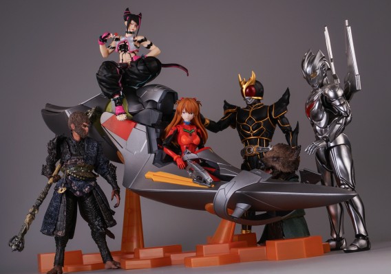 布鲁可积木人-奇迹版-新世纪福音战士-式波.明日香.兰格雷 战斗服(驾驶舱特别版)