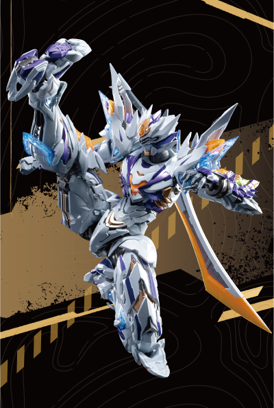 MNZ-GT01X 战铠白虎·虎鲨摩托套装