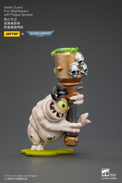 战锤40000 死亡守卫 恶臭病原体 配备瘟疫喷枪