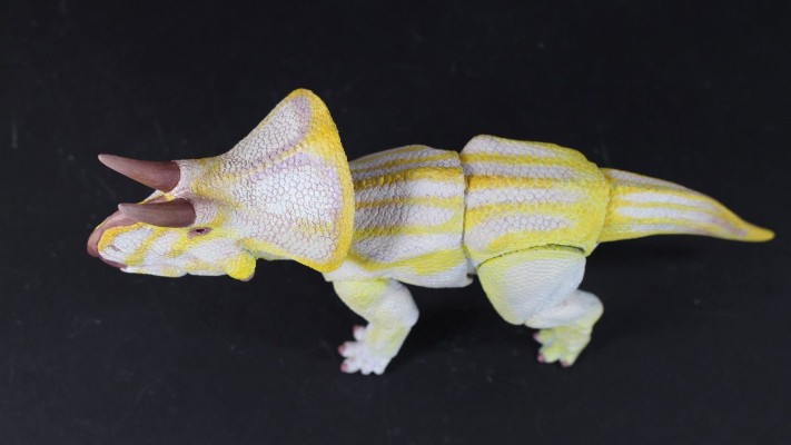 祖尼角龙（白化病版）-可动玩偶