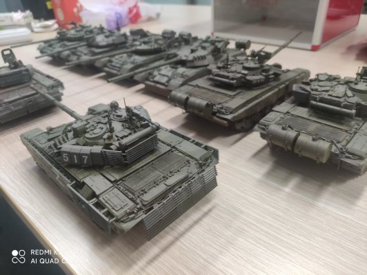 编号:09604 1/35 装甲车辆系列 T-72M1主战坦克
