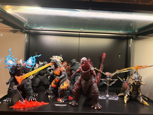 S.H.MonsterArts   哥斯拉大战魔斯拉 成虫巴特拉+幼虫巴特拉 特别配色