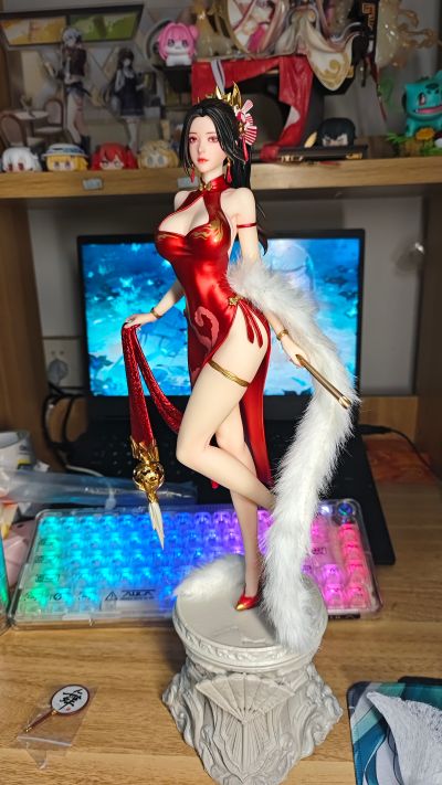 不知火舞1/6手办—《红裳舞》