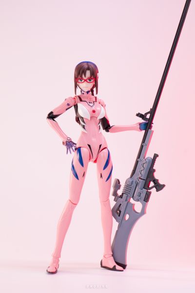 布鲁可积木人-奇迹版-新世纪福音战士-真希波·真理·伊拉丝多莉亚斯 战斗服(驾驶舱特别版)