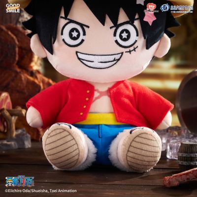 HUGGYDOLL 毛绒玩偶 航海王 路飞款/佐罗款/山智款