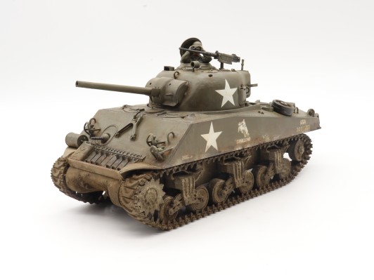 35250 1/35 美国 谢尔曼 75mm炮 后期型（前线冲锋）