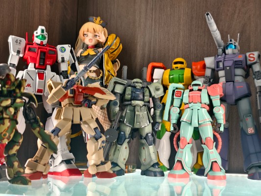 HG 量产型璃子专用扎古