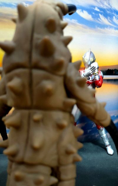 奥特曼怪獣500 #14 奥特曼マン RedKING 