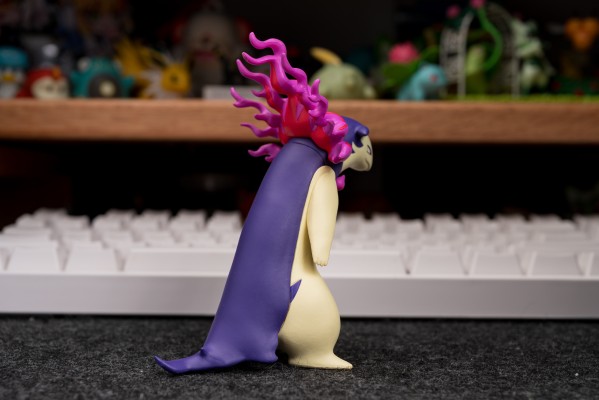 宝可梦比例世界 洗翠地区 明耀+火暴兽（洗翠的样子）+大剑鬼（洗翠的样子）+狙射树枭（洗翠的样子）