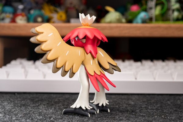 宝可梦比例世界 洗翠地区 明耀+火暴兽（洗翠的样子）+大剑鬼（洗翠的样子）+狙射树枭（洗翠的样子）