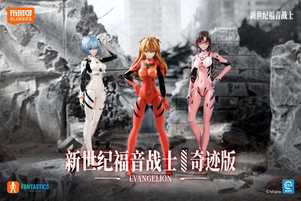 布鲁可积木人-奇迹版-新世纪福音战士-式波.明日香.兰格雷 战斗服(驾驶舱特别版)