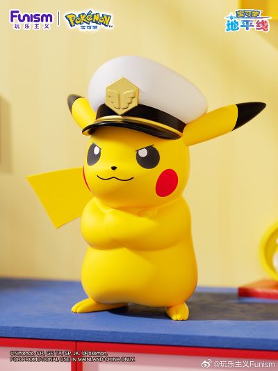 玩义家系列 宝可梦地平线 船长皮卡丘