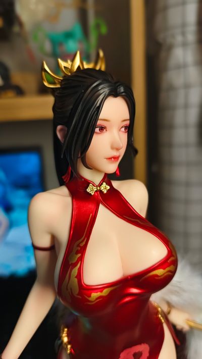 不知火舞1/6手办—《红裳舞》