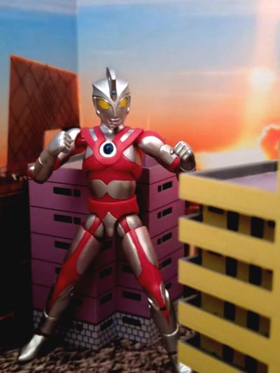 奥特曼怪獣500 #14 奥特曼マン RedKING 