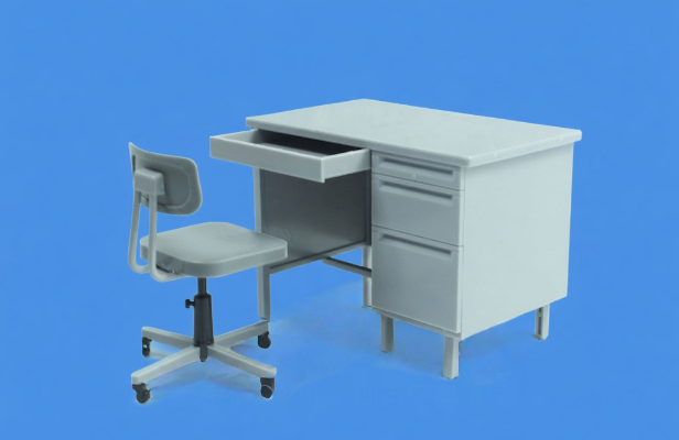 1/12 可动手办用 办公室桌椅