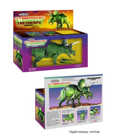 恐怖三角龙 “钢铁角”- 1/18可动玩偶 限量版