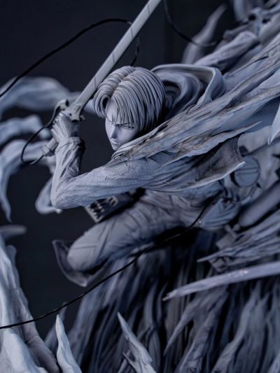 进击的巨人 - 利威尔对阵兽之巨人