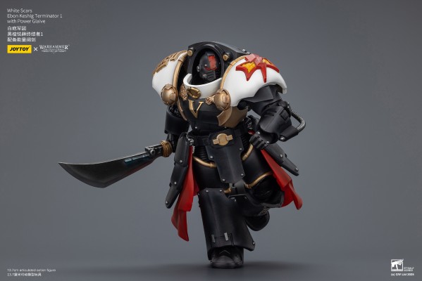 战锤：荷鲁斯之乱 白疤军团 黑檀怯薛终结者1 配备能量阔剑