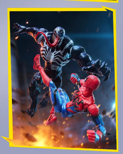 布鲁可 漫威争锋超越版-毒液