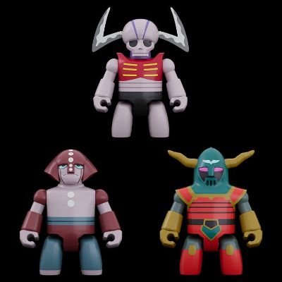 BRICKROID 魔神Z 机械兽套装1