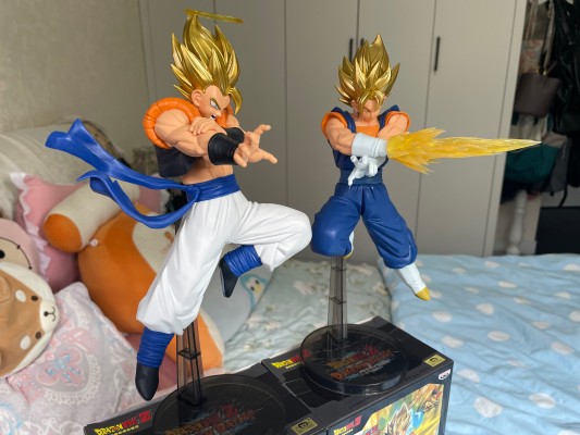 龙珠Z 爆裂激战 10周年珍藏人偶-超级悟吉塔-