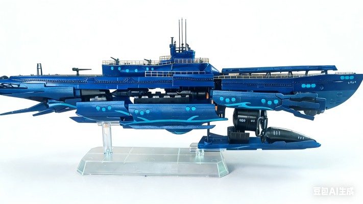 1/350 潜艇 苍蓝钢铁的琶音 伊401