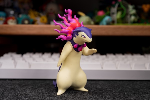 宝可梦比例世界 洗翠地区 明耀+火暴兽（洗翠的样子）+大剑鬼（洗翠的样子）+狙射树枭（洗翠的样子）