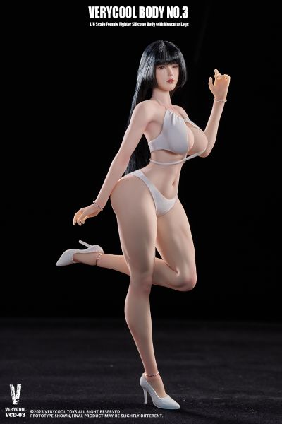 3号素体 丰满体型 铂金硅胶女素体 粉白/自然/小麦肤色