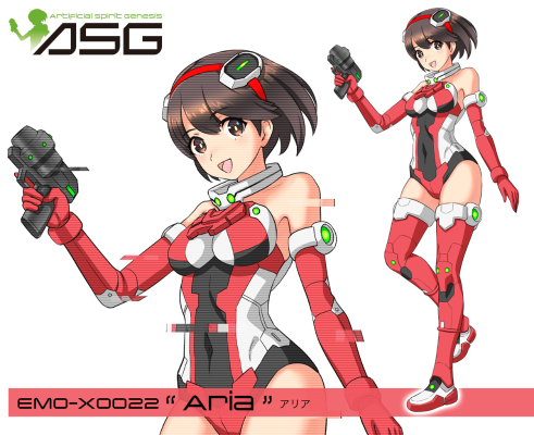 AG01 A.S.G. 少女 EMO-X0022 “阿莉亚”