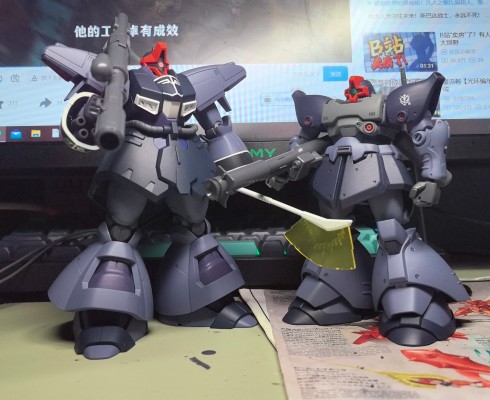 HGUC 1/144 机动战士高达ZZ 	AMX-009 德莱森 Unicorn Ver.