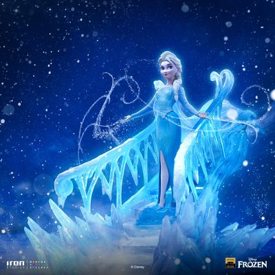 冰雪奇缘 艾莎 雕像
