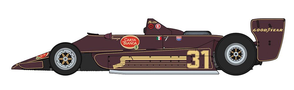 20813 汽车模型 路特斯 79 “雷巴克车队 1979”