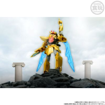 迷你塑料模型 头号合体系列PB 虎鲸破坏炮50-50和狂野五兽狼