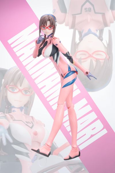 布鲁可积木人-奇迹版-新世纪福音战士-真希波·真理·伊拉丝多莉亚斯 战斗服(驾驶舱特别版)