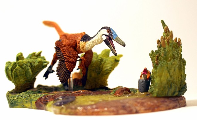 鹫龙和湿地场景– 1/18可动玩偶套装