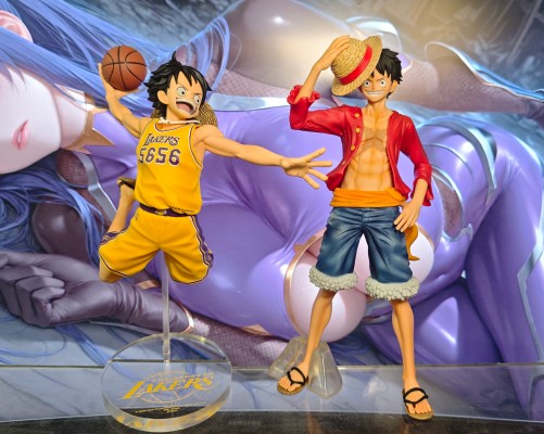 MASTER STARS PIECE 航海王×NBA  蒙奇·D·路飞 洛杉矶湖人队