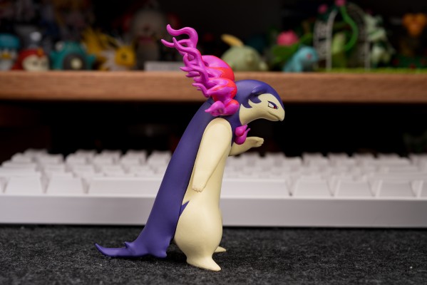 宝可梦比例世界 洗翠地区 明耀+火暴兽（洗翠的样子）+大剑鬼（洗翠的样子）+狙射树枭（洗翠的样子）