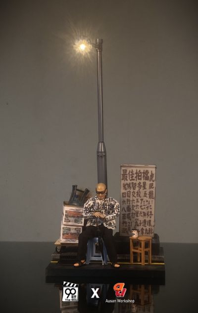 AS019-1/12街头书法家