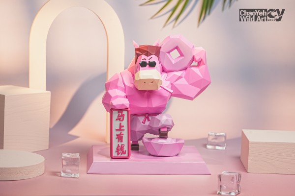 神马东西 马上有钱款 新春红/猛马粉